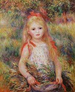 Bambina che porta fiori, o La piccola spigolatrice, 1888